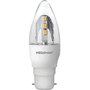 Megaman - B22 - LED-lamp - Blanc chaud - 5 Watt