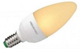 Megaman - MM04861 - Dimbare LED Flame Kaarslamp - 2400 K - E14