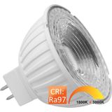 10x Megaman GU5.3 LED Lamp | 6W 1800K/3000K 18V | 918/930 36° Ø50mm Dimbaar | MM09918