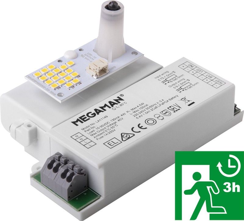 Megaman MM10267 - noodvoeding set tbv Renzo armaturen