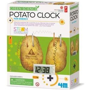 4M Green Science Potato Clock