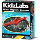 4m Kompas Kidzlabs 30 Cm Karton Zwart/rood