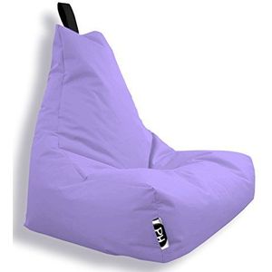 Patchhome Lounge stoel XL Gamer Fauteuil zitzak fauteuil zitkussen geschikt voor binnen en buiten gevuld | XL - lila - in 2 maten en 25 kleuren