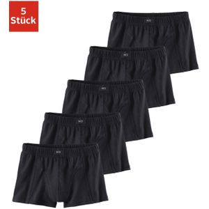 H.I.S - Lange Onderbroek - Rood/Zwart - 5 Pack - Jersey