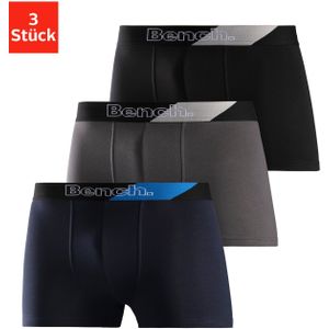 Bench. Boxershort voor heren Onderbroeken met modieuze streep in de geweven tailleband (set, 3 stuks)