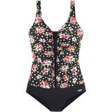 Lascana Badpak met gebloemde print en modellerend effect