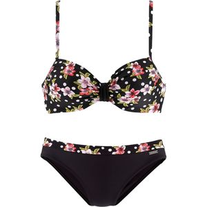 Look - Beugelbikini - Zwart - Polyamide