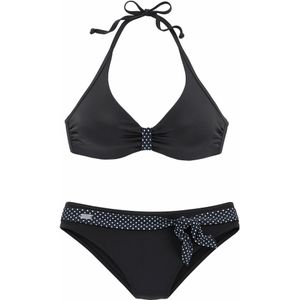BUFFALO - Beugelbikini - Marine - Zwart - 80% Polyamide, 20% Elastan