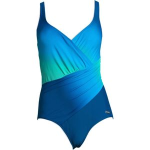 Look - Badpak - Kleurverloop - Blauw - Turquoise - Zonder Beugels - Verstelbare Bandjes