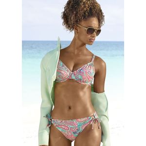 Look - Beugelbikini - Gedessineerd - Mint - Met Sluiting Achter
