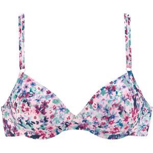 s.Oliver Bikinitop  navy / turquoise / mauve / lichtlila