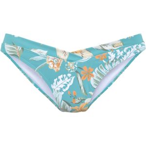 Sunseeker - Suva - Bikinibroekje - Aqua gedessineerd - Hoge Beenuitsnede
