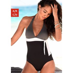 s.Oliver - RED LABEL - Badpak - Kleurblocking - Met Uitneembare Vullingen