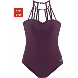 Bruno Banani Badeanzug, mit eleganter Ausschnittvariante