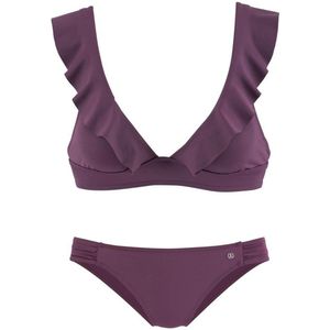 Jette Joop - Triangelbikini - Bordeaux - Zonder Beugels - Achter Te Strikken