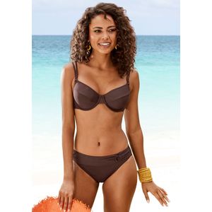 Look - Beugelbikini - Bruin - Polyamide Microvezel
