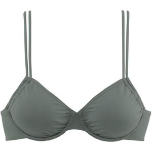 Look - Beugelbikini - Olijf - Polyamide Microvezel