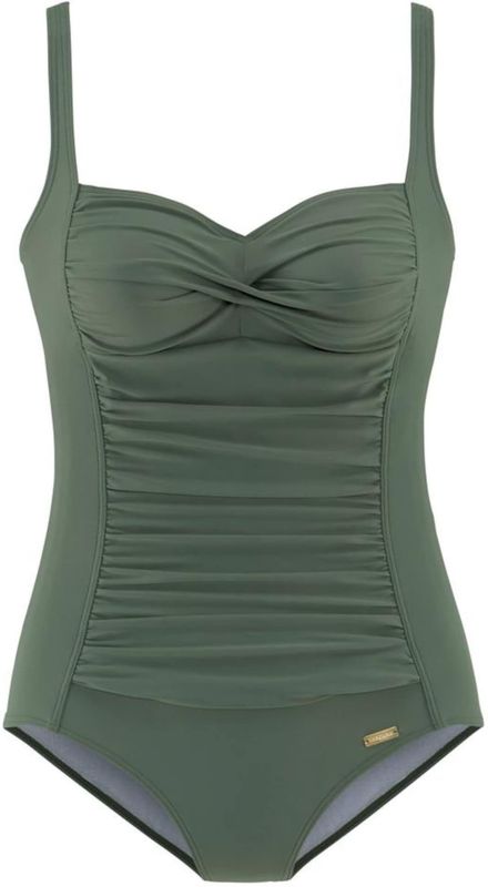 LASCANA Badeanzug "Saphir", mit Raffungen und Shaping-Effekt