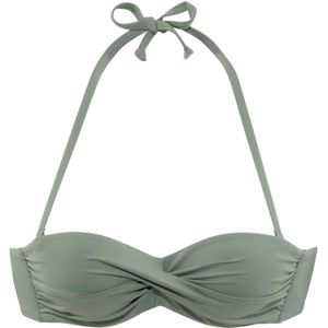s.Oliver RED LABEL Bandeau-bikinitop - Effen Kleuren - Microfiberkwaliteit