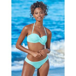 s.Oliver RED LABEL Beugelbikini - Gestreept - Mint / Wit - Gewatteerd