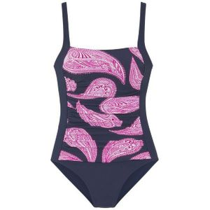 Bodyforming Badpak - Bloemenprint - 80% Polyamide - Gewatteerde Softcups