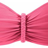 Buffalo - Beugelbikinitop - Bandeaumodel - Gevlochten Detail - Microfiber