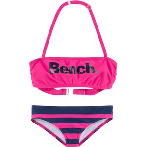 Bench. Bandeaubikini met grote logoprint