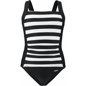 Badpak - Zwart - Polyamide - Racerback Zonder Beugels