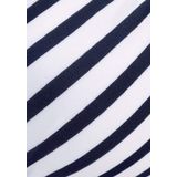 Bikinitopje - Wit - Marine - Gestreept - Polyamide - Xtra Life Lycra®