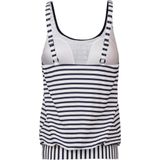 Tankini - Bloemen- en Streepprint - 80% Polyamide, 20% Elastan