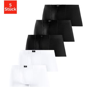 H.I.S Hipster, (Packung, 5 St.), knapp sitzende Boxershorts aus Baumwollstretch