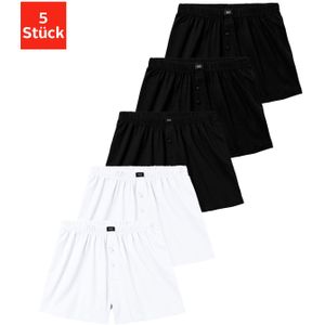 Boxershorts - Wit/Zwart - Comfortabel - Elastische Band