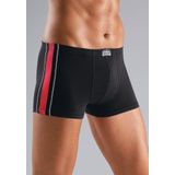 AUTHENTIC UNDERWEAR Boxer »Boxershorts für Herren«, (Packung, 4 St.), mit kontrastfarbigen Streifen seitlich