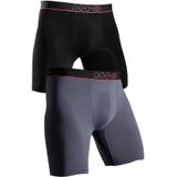 H.I.S Funktionsboxer, (Packung, 2 St.), in sportiver Optik mit langem Bein in Microfaser-Qualität