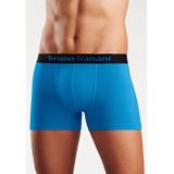 Bruno Banani Boxer »Boxershorts für Herren«, (Packung, 4 St.), mit farbigen Marken-Schriftzug am Bündchen