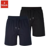 AUTHENTIC LE JOGGER Schlafshorts »kurze Relaxshort, mit Kordel, Jogginghose,«, aus reiner Baumwolle