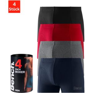 Bench - Boxershort - Navy - Onderbroeken in Blik - 4 Stuks