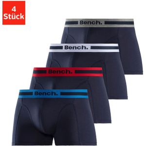 Bench - Boxershort - Blauw - Set van 4 stuks - Nauwsluitend