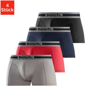 Bench. Funktionsboxer "Boxershorts für Herren", (Packung, 4 St.), Unterhosen aus Microfaser