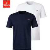 KangaROOS T-Shirt, (2er-Pack), mit KangaROOS Print auf der Brust