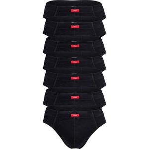 s.Oliver - Jh-1sl_ls - Herenondergoed - Zwart - 7 Stuks - 100% Katoen