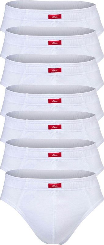 Slips - Set van 7 - Effen Design - Elastische Tailleband - Zwart