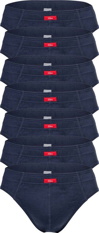 s.Oliver - Change Daily - Herenslips - Navy - Verpakking van 7 Stuks