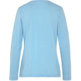 s.Oliver - RED LABEL - Pyjama Top - Hemelsblauw - 50% Katoen, 50% Viscose