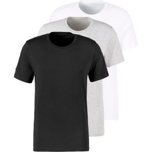 Bruno Banani T-Shirt (Packung, 3-tlg) mit Rundhals-Ausschnitt