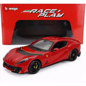Bburago Ferrari 458 Speciale Modelauto 1:18 Rood - Gedetailleerde Race & Play Auto