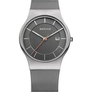 BERING herenhorloge quartz uurwerk - Classic Collection met roestvrij staal en saffierglas 11938-007