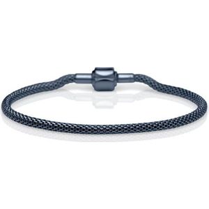 Bering - Dames Armband - Blauw - Roestvast Staal