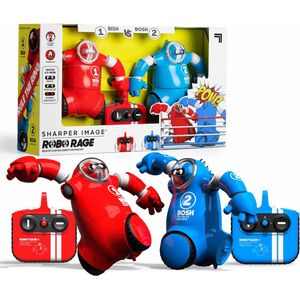 Sharper Image RC Robotgevechtset Voor Twee Spelers - met Verlichting - Radiobestuurbaar - RC-auto