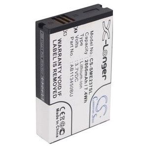 Samsung AB113450BU / AB113450BUCSTD accu (2000 mAh, 123accu huismerk)